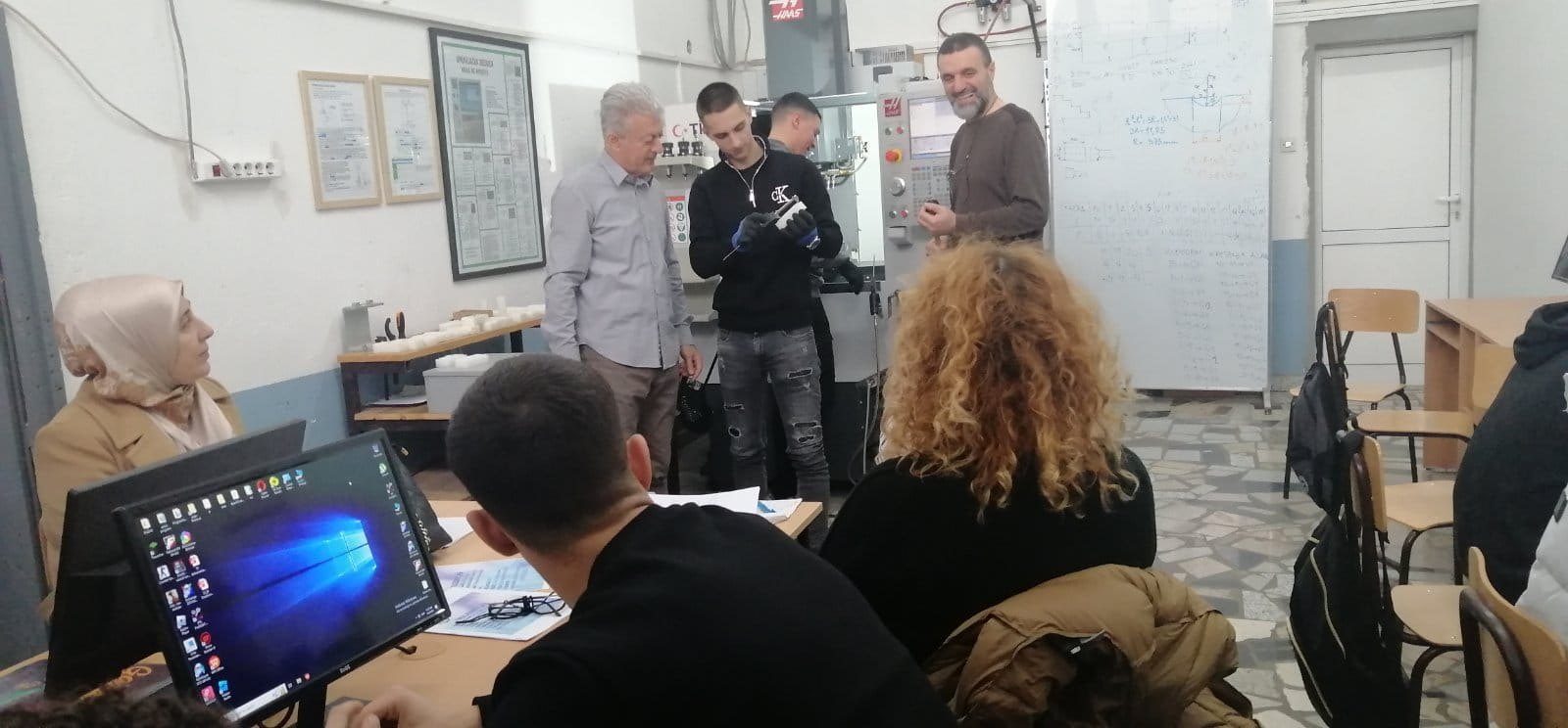 Практична настава у CNC кабинету